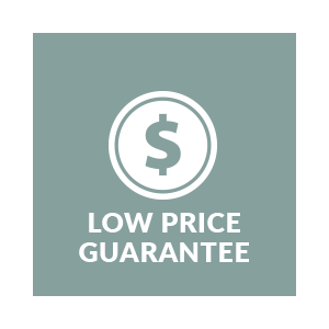 Low Price Guarantee - On All Products