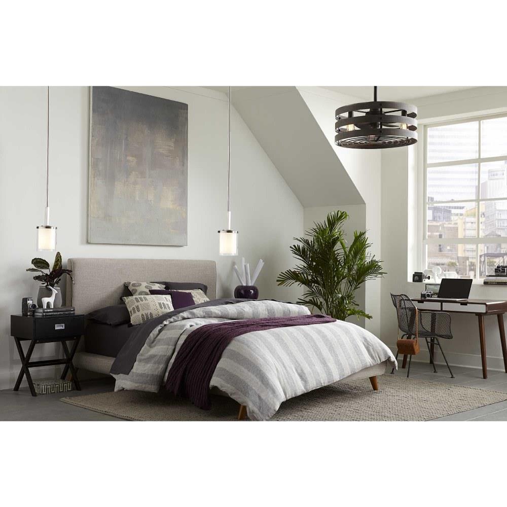 Progress Lighting P250012 14 Gulliver 24 8 In Ceiling Fan With Light Kit