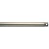 72 Inch Down Rod Length - Brushed Nickel Finish